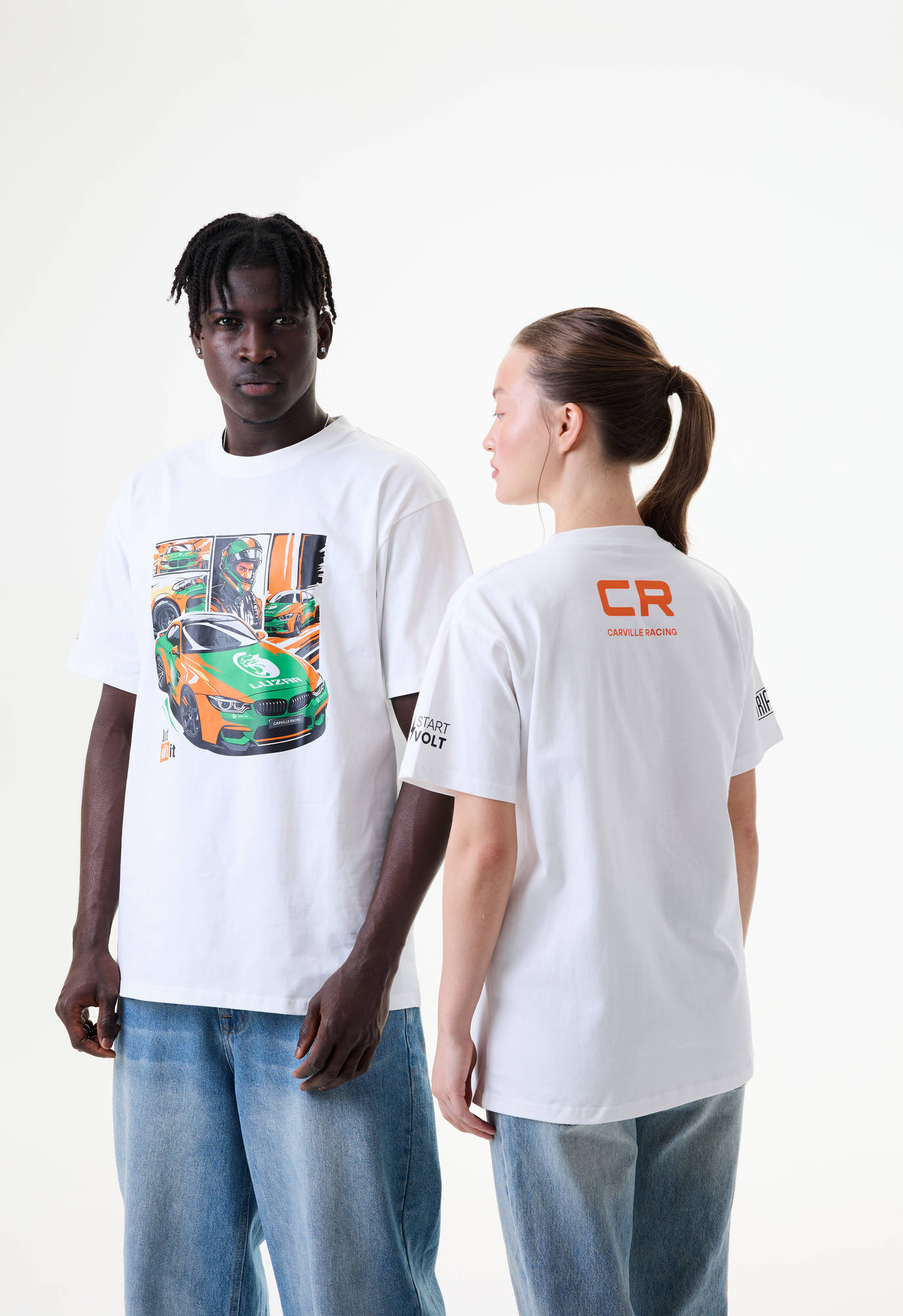 Футболка взрослая унисекс BMW Carville Racing 1CR69 