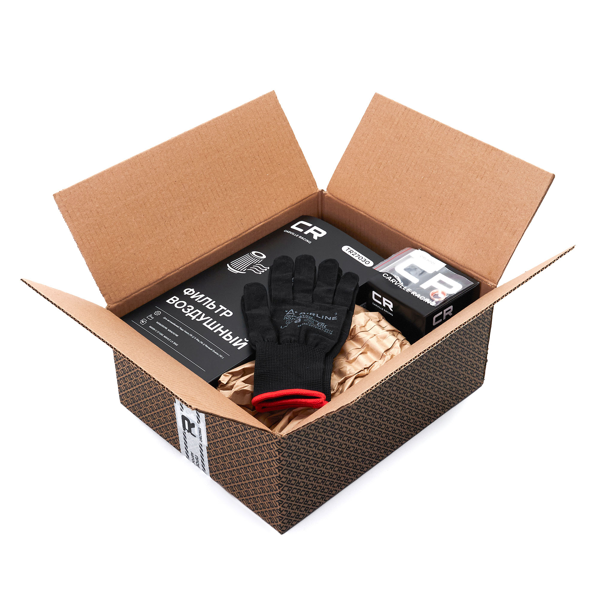 Комплект фильтров для ТО Renault Duster (10-) 1.6i дв. H4M Carville Racing CRKIT1010 152085758R 165467674R 82 01 370 532