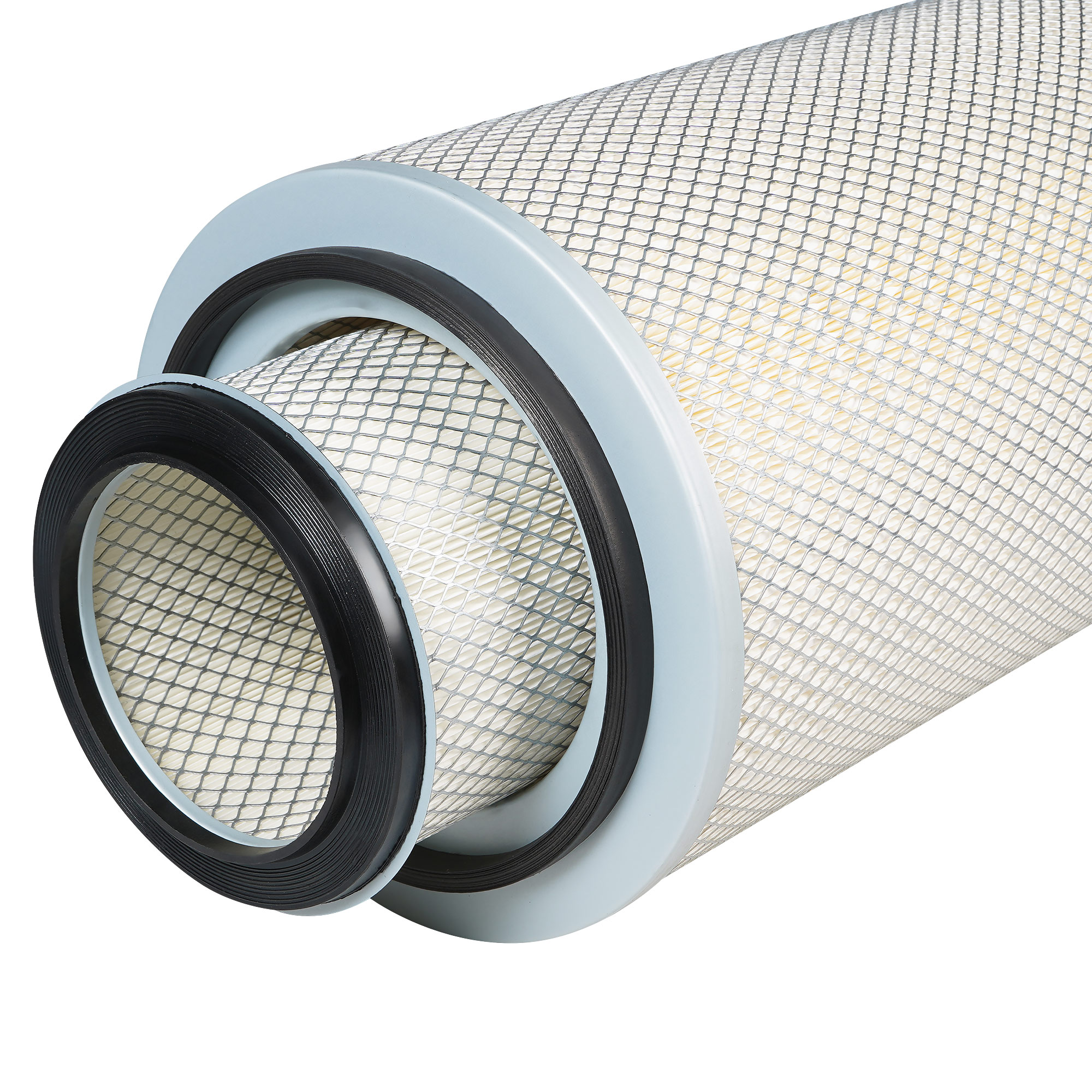 Фильтр воздушный для автомобилей Shacman X3000 с двигателем WP12, внутренний и наружный, комплект, ресурс 30000км, К3052 Carville Racing TR55723 K3052 DZ91121903281