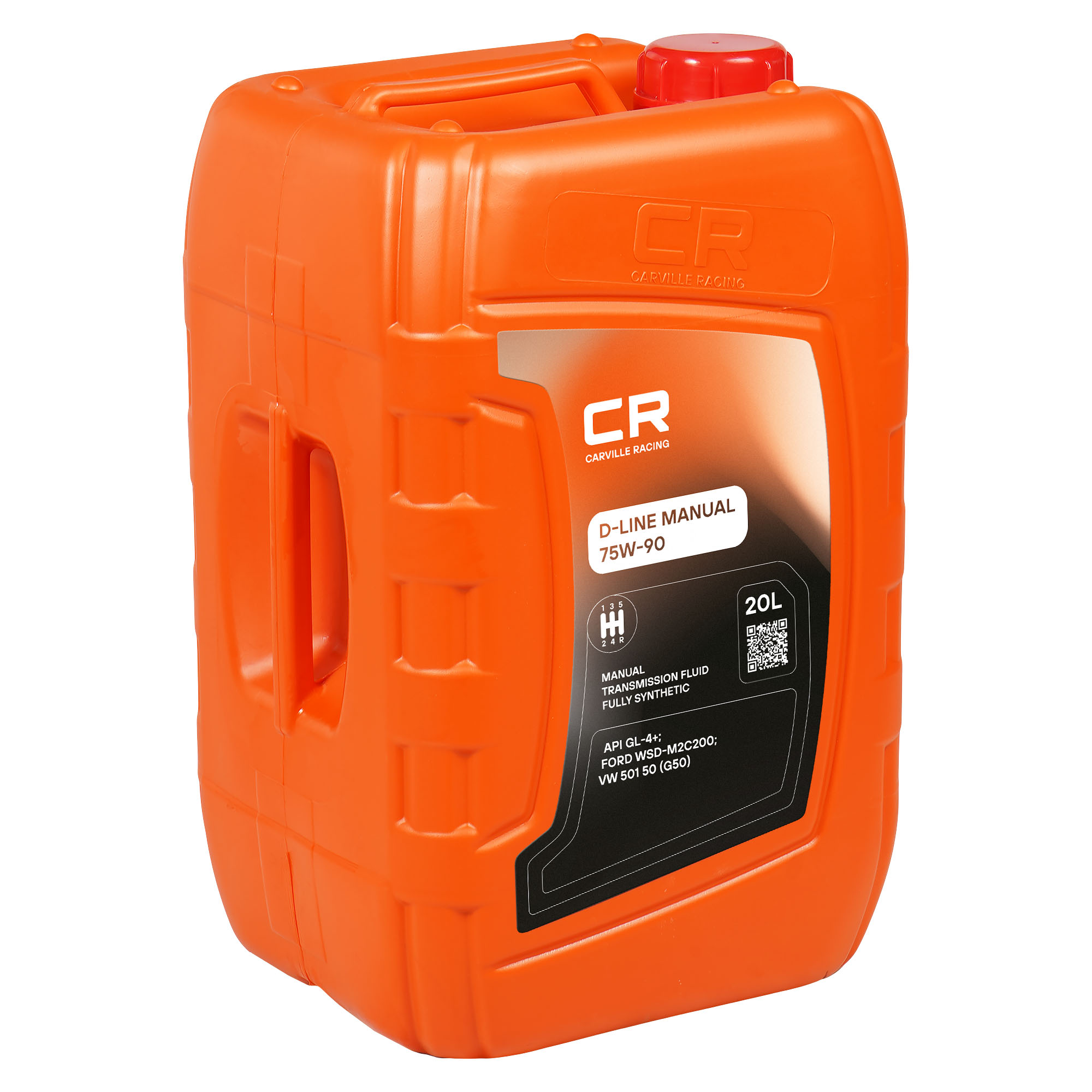 Масло трансмиссионное для МКПП CARVILLE RACING D-LINE MANUAL 75W-90 20L Carville Racing L1G02023 