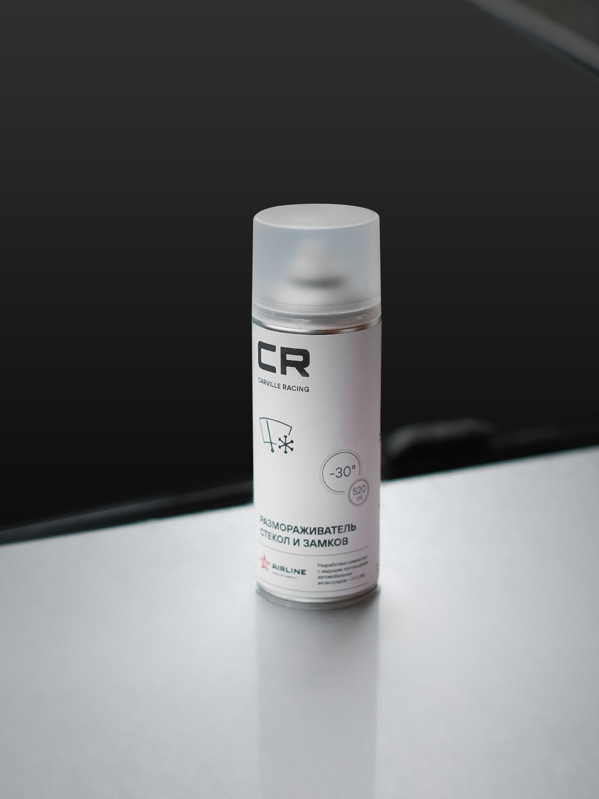 Размораживатель стекол и замков, аэрозоль, 520ml Carville Racing W0075521 000989182509 83120421119 83120002722
