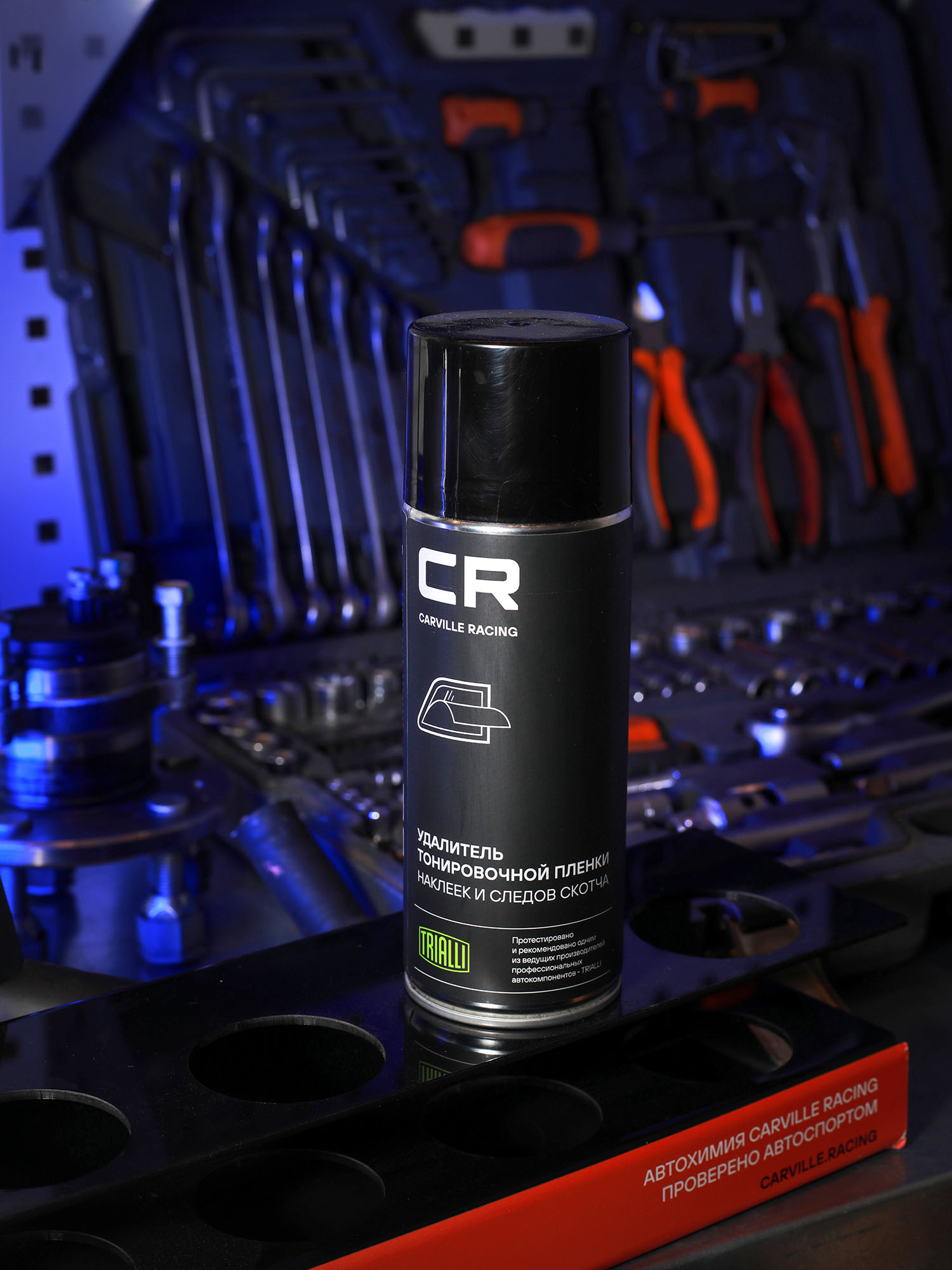 Удалитель тонировочной пленки и наклеек, аэрозоль, 520мл Carville Racing S7520362 