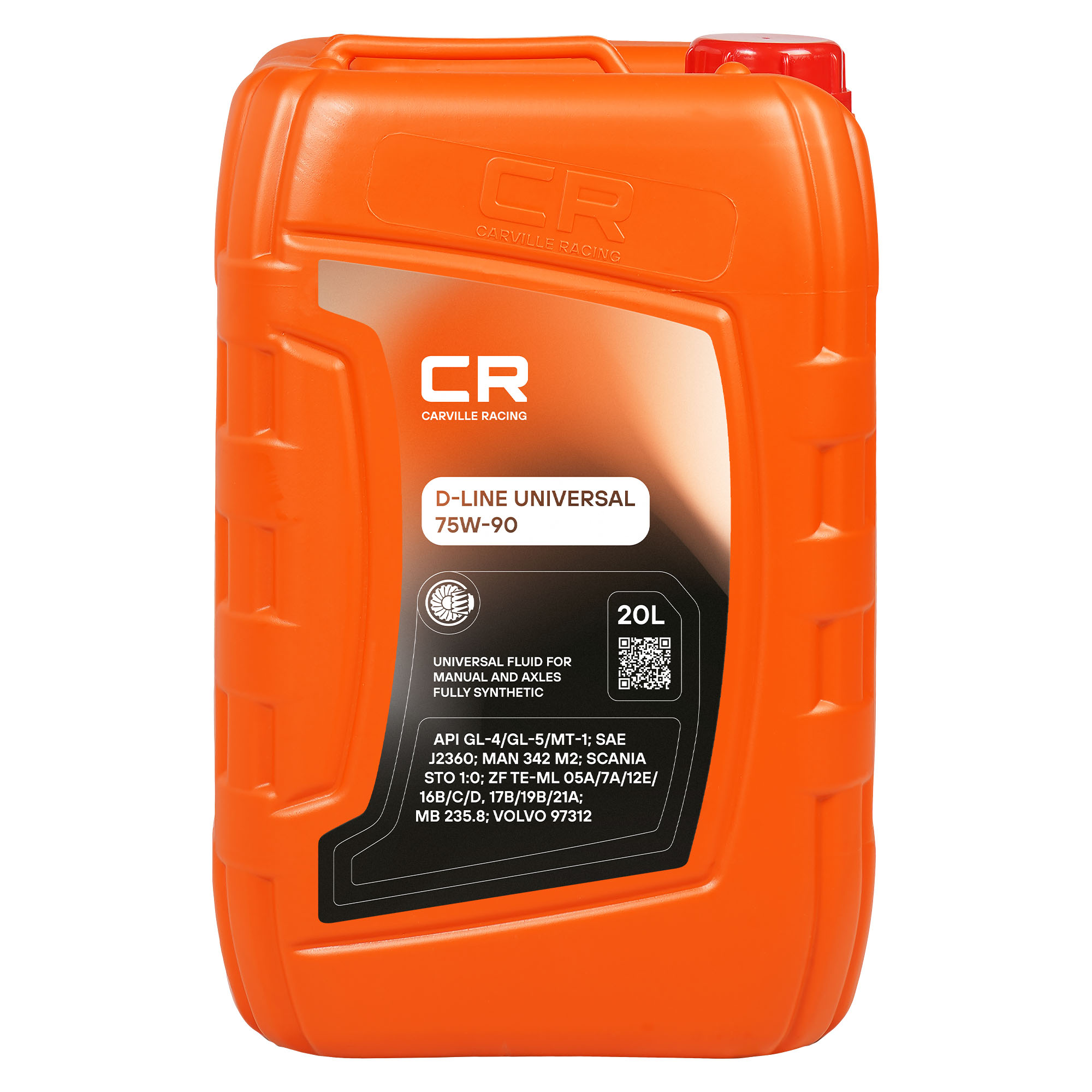 Масло трансмиссионное универсальное CARVILLE RACING D-LINE UNIVERSAL 75W-90 20L с артикулом L1G02021
