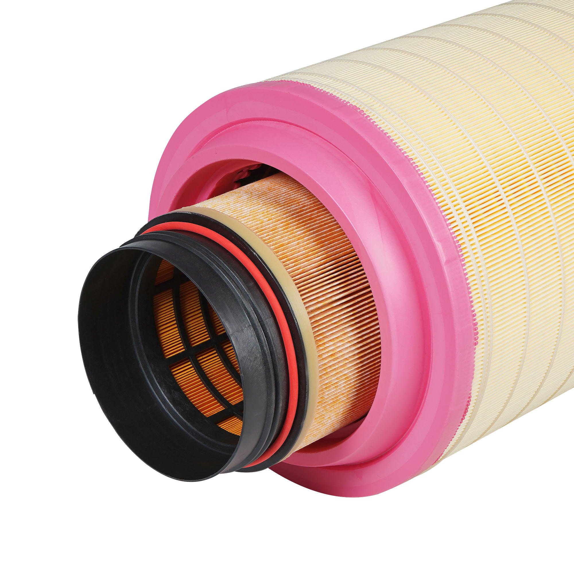 Фильтр воздушный для автомобилей FAW J7 с дв. CA6DM3-55E52, внутр.+наружн., комплект 2шт Carville Racing TR55728 1109060A2000/A 1109070-2000-C00/A PU2652