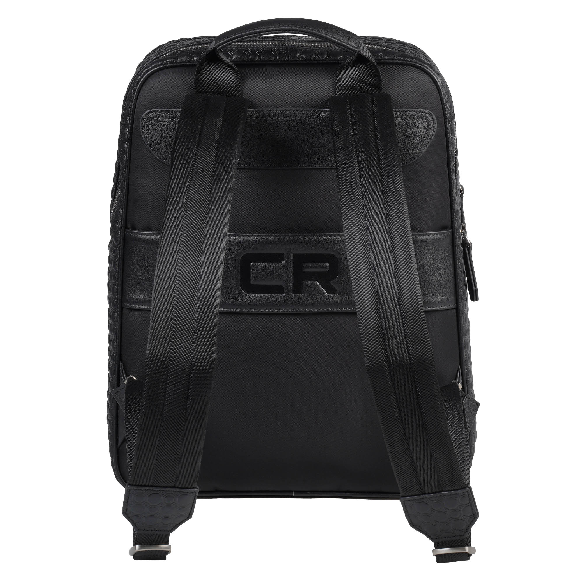 Рюкзак кожаный чёрный CR Carville Racing 778 