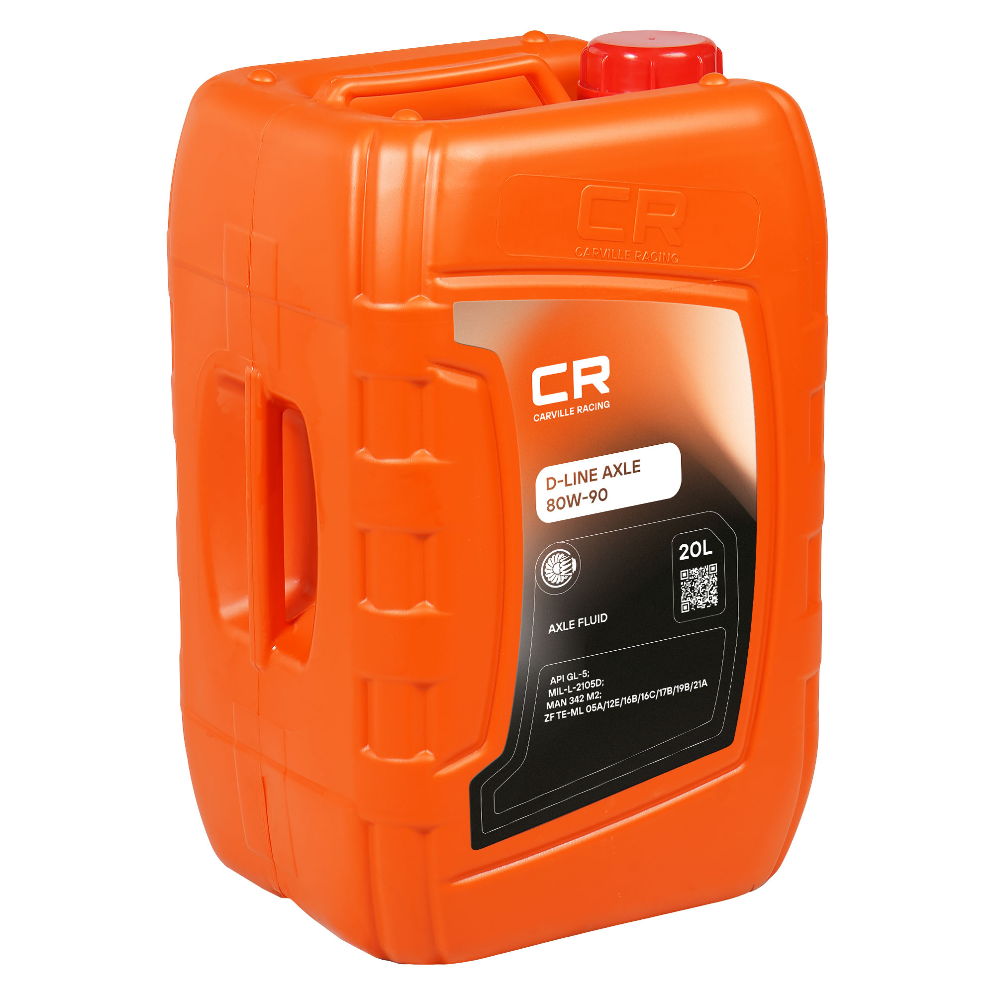 Масло трансмиссионное для мостов CARVILLE RACING D-LINE AXLE 80W-90 20L Carville Racing L1G02024 