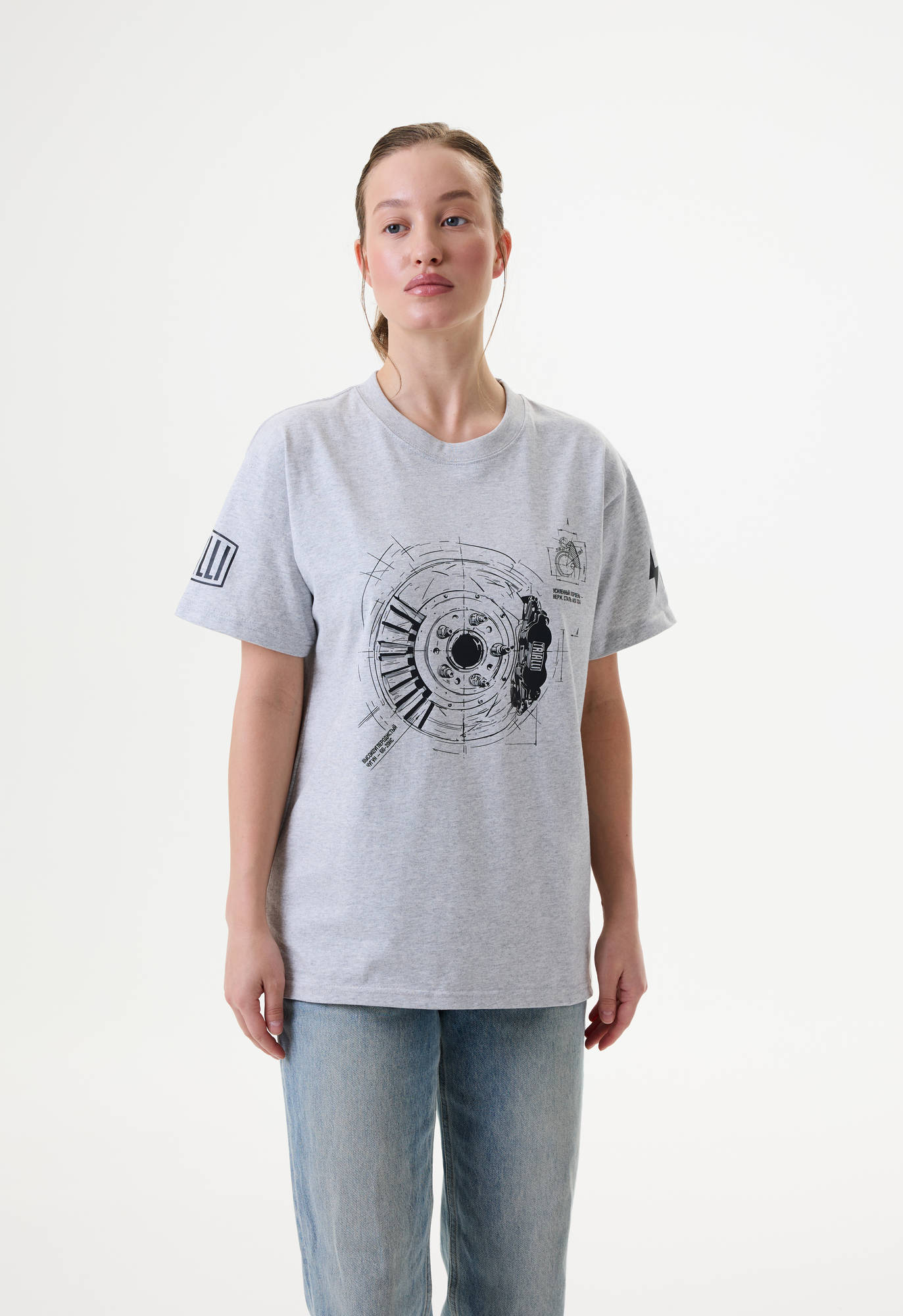 Футболка взрослая унисекс Диск Trialli Carville Racing 1CR62 