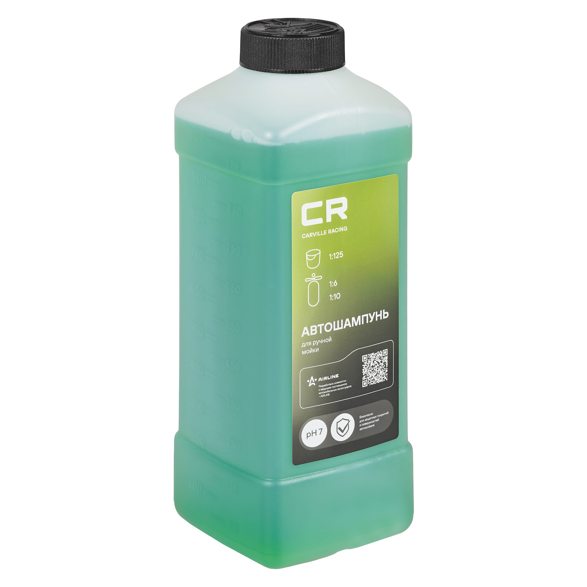 Автошампунь для ручной мойки, 1л Carville Racing S3050442 
