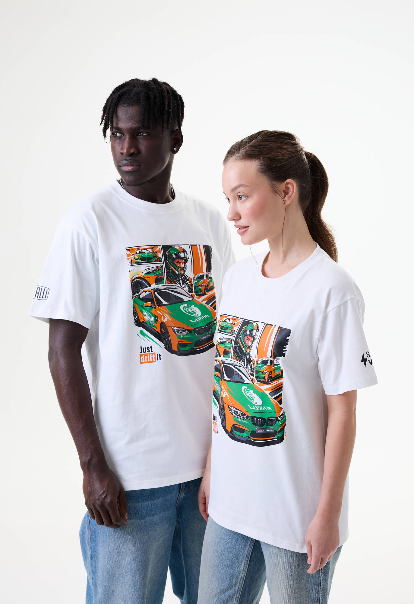 Футболка взрослая унисекс BMW Carville Racing 1CR69 