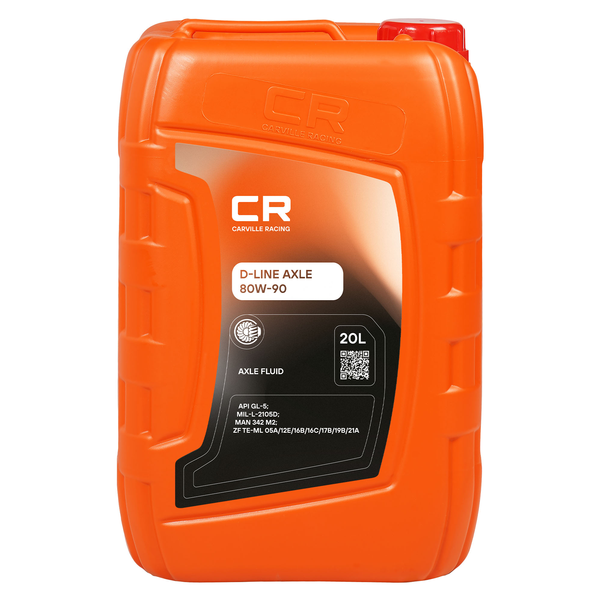 Масло трансмиссионное для мостов CARVILLE RACING D-LINE AXLE 80W-90 20L с артикулом L1G02024