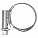 Хомут червячный 20-32/12мм с пружинной вставкой, W2 (нерж.) airline ADHSS002 