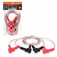 Провода прикуривания 500А (4,5м, 12/24В, силиконовые)