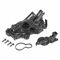 Корпус термостата для автомобилей VW Polo Sedan (15-)/Skoda Octavia A7 (13-) (пластик)