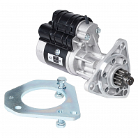 Стартер для спецтехники МТЗ-80/82 взамен ПД-10 (с пластиной) 12В 2,8кВт