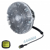 Муфта вязкостная для автомобилей DongFeng DFH4180 GX (13-) 13.5D Euro 6 (электронное управления, без крыльчатки)