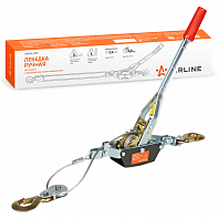 Лебедка ручная рычажная с двойным храповым механизмом 2 т, 2,2 м МП-серия