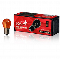 Лампа накаливания жёлтая 24V 21W BA15S