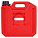 Канистра экспедиционная 5л, пластиковая, красная airline ACFS005 