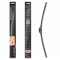 Щетка стеклоочистителя бескаркас PREMIUM 330мм (13") 5 адаптеров