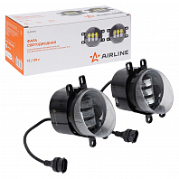 Фары противотуманные светодиодные для Toyota, Lexus, 30Вт (15Вт x 2), H11, Белый/Желтый, регулируемая СТГ, комплект 2 шт.