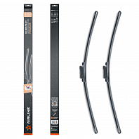 Щетки стеклоочистителя комплект 630/550мм (25"/22") бескаркасные PREMIUM с креплением "Push Button 16 мм", 2 штуки