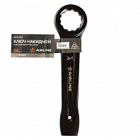 Ключ ударный накидной односторонний 24мм, L=160-170мм