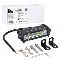 Фара (балка) светодиодная однорядная, 1COB (12LED), дальний свет, 6Вт, 108x30x47мм, 12/24В МП-серия