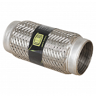 Виброкомпенсатор выхлопной трубы (Гофра) 75x200 InterLock (нержавеющая сталь)