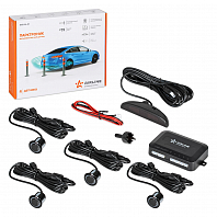 Парктроник на 4 датчика (черные), LED дисплей МП-серия