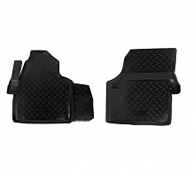 Ковры для Mercedes-Benz Sprinter (W906) /VW Crafter (06-),перед., 2 шт., выс. борт, ТЭП, черн.