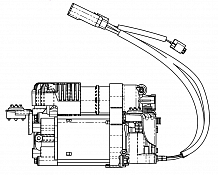 Компрессор пневмоподвески для а/м Jeep Grand Cherokee (10-) 3.0i/3.6i/5.7i/6.4i