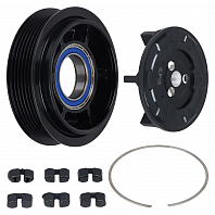 Муфта срывная компрессора кондиционера для автомобилей Mercedes-Benz C (W203) (00-)/ML (W164) (05-) 6PK