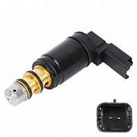 Клапан регулирующий компрессора кондиционера для автомобилей Citroen C4 (04-)/Peugeot 308 (07-) (тип Denso)