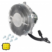 Муфта вязкостная для автомобилей FAW J7 (4180, 4250) (16-) 12.5D [CA6DM3] (электронное управление, без крыльчатки)