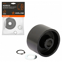 Колесо для подкатного домкрата переднее D82 INDUSTRY, неповоротное