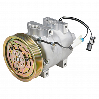 Компрессор кондиционера для автомобилей SsangYong Actyon (05-)/Kyron (05-) 2.0D (тип Valeo)