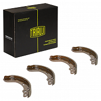 Колодки тормозные барабанные для автомобилей Suzuki Swift (05-) 180x27мм