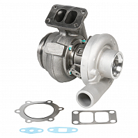Турбокомпрессор для а/м КАМАЗ 740.602/740.632/740.662 E-4 левый (под хомут) (тип S2B)