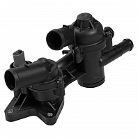 Термостат для автомобилей VW Polo Sedan (10-)/Skoda Rapid (12-) 1.6i [CFNA] (83/87°С) (с пластиковым корпусом)