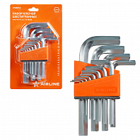 Набор ключей шестигранных коротких 12пр. (1.5-14мм) пласт.подвес