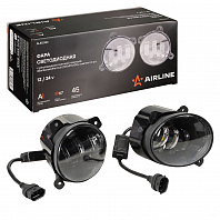 Фары противотуманные светодиодные PRO для Лада Granta, Kalina, Largus, 44Вт, H11, Белый/Желтый, регулируемая СТГ, комплект 2 шт.