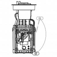 Модуль топливного насоса для автомобилей VAG Transporter T5 (03-) 1.9TDI/2.5TDI (без дополнительной системы отопителя)