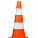 Конус дорожный 520мм, 2 световозвращающие полосы, оранжевый, МП-серия airline ADMP004 
