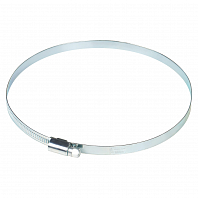 Хомут червячный 140-160/9 мм, стандарт, W1 (оцинк)