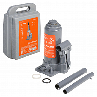 Домкрат бутылочный 3т 180-350мм, кейс