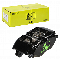 Суппорт тормозной 4-х поршневой левый (аналог Wilwood DynaPro 120-9692) d=44 / 44мм (диск 28мм)