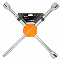 Ключ баллонный крестовой усиленный (17*19*21*1/2) 355мм PRO