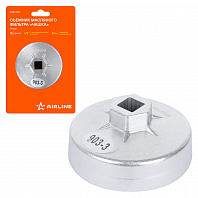 Съемник масляного фильтра "Чашка" 74мм, 15 граней