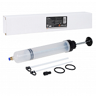 Шприц сливной/заливной 500мл PRO, пластиковый