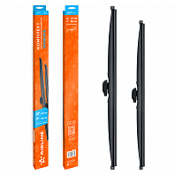 Щетки стеклоочистителя комплект 600/430мм (24"/17") зимние с креплением "Aeroclip", 2 штуки